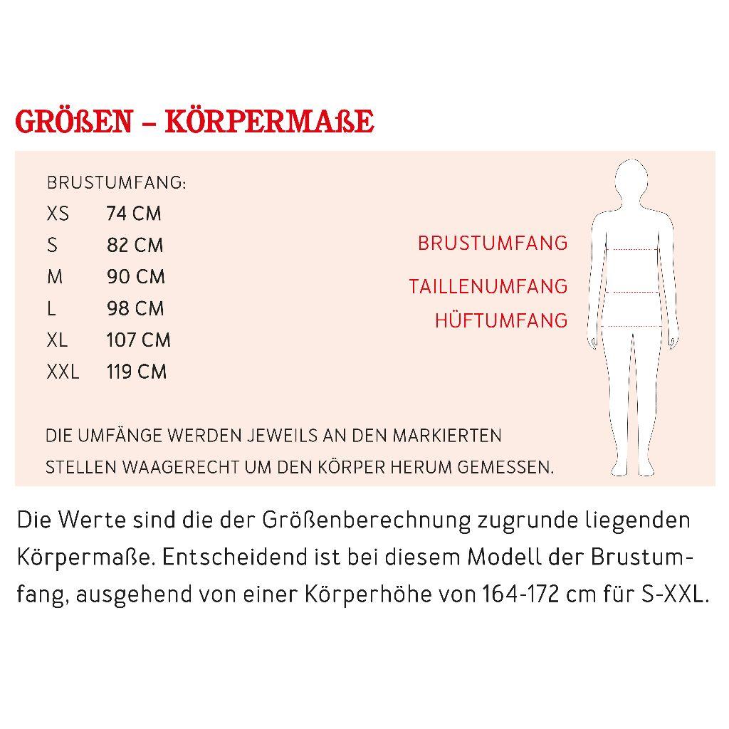 Papierschnittmuster Sweater Frau Bente XS-XXL